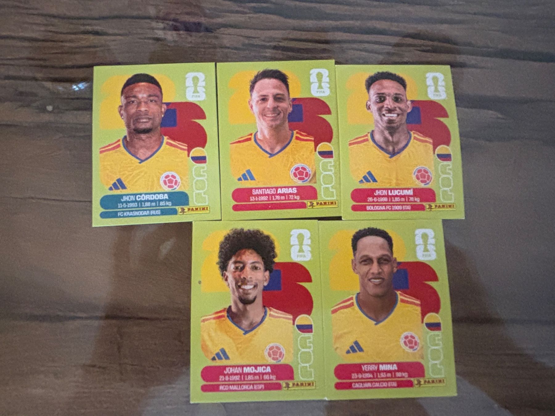 Panini Sammelbilder & Trading cards: 5er Set Panini COL – Neu (gemäss Beschreibung) aus Spiez von inf_l9c6