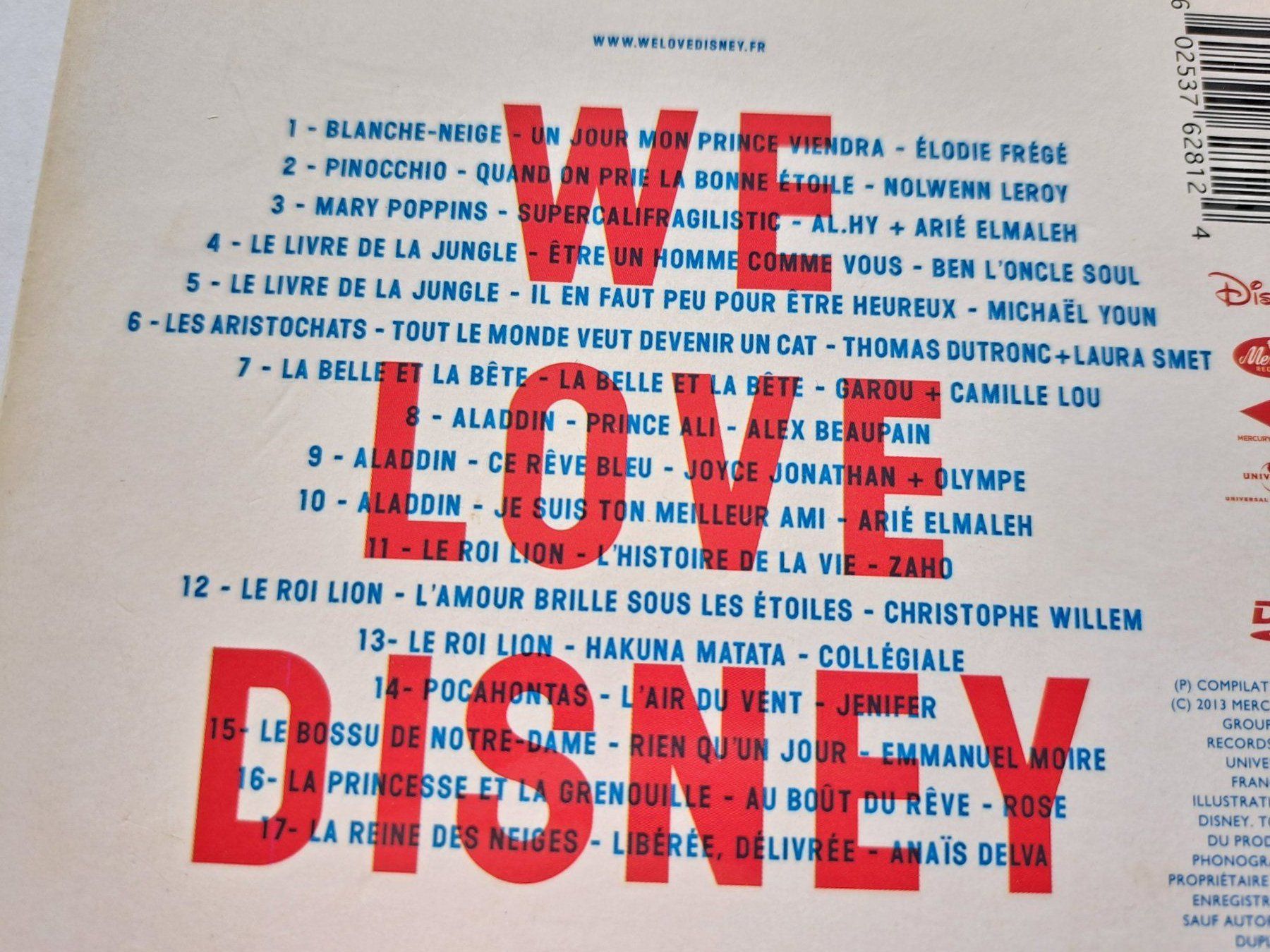 CD: Cd We love Disney  – Usato da Pully venduto da bro_n52j 2