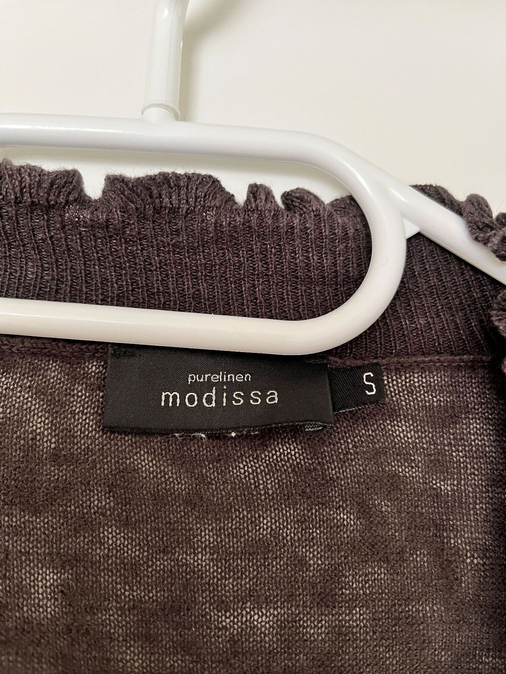 Giacche: Damen Strickjacke aus Leinen, Grösse S – Usato da Männedorf venduto da bluevis 2