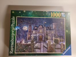 Puzzle 1000 Teile Weihnachtsvilla