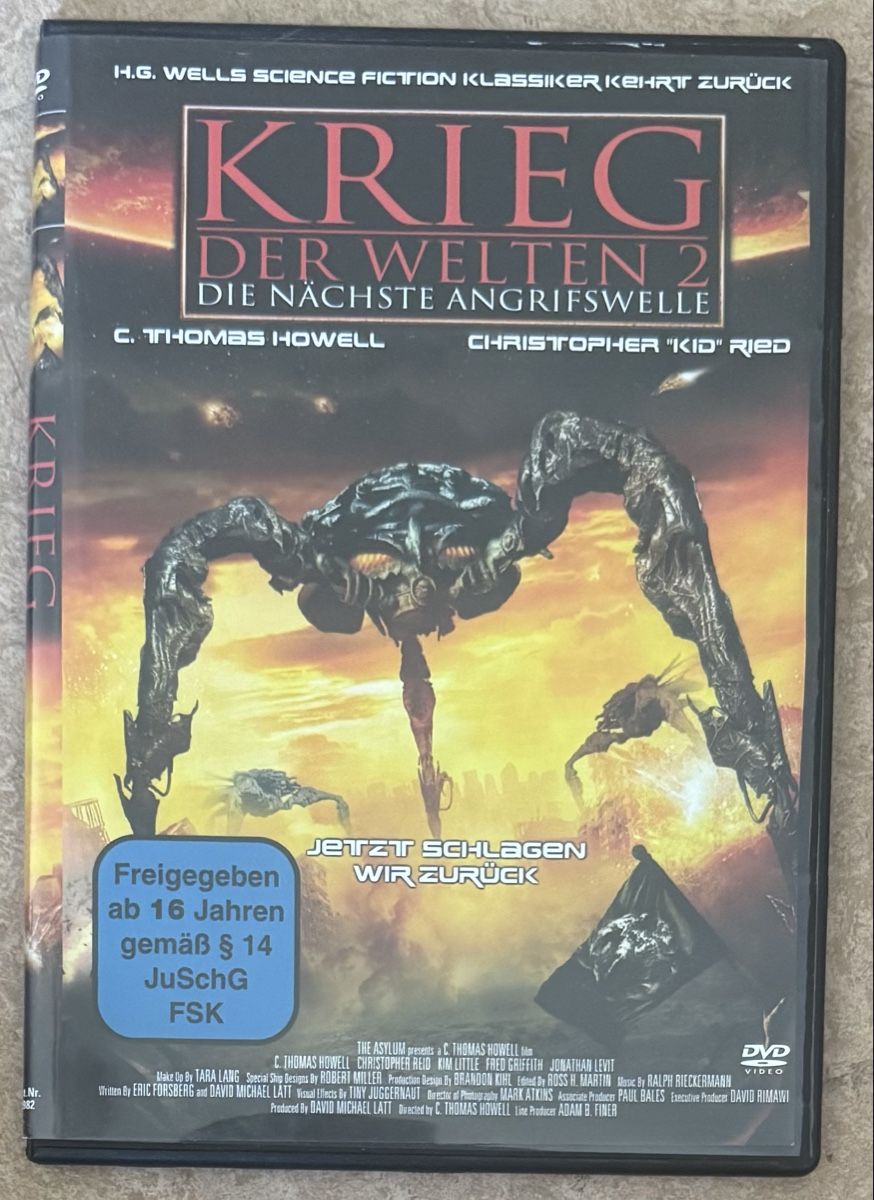 Tutti i DVDs: KRIEG DER WELTEN 2 – Nuovo (secondo la descrizione) da Dietikon venduto da AndreaSch01