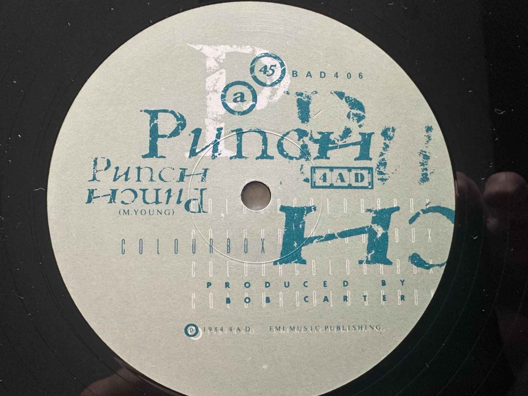 Dischi in vinile: COULOUR BOX 12 PUNCH - 4AD RECORDS – Usato da Sion venduto da jaipur1401 3