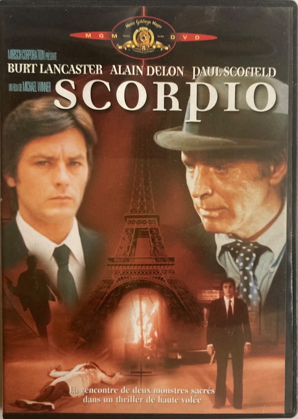 Tutti i DVDs: ALAIN DELON - SCORPIO – Usato da Poliez-Pittet venduto da Newtown-Records