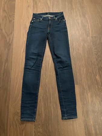 Seven For all mankind Jeans High waist skinny slim illusion 