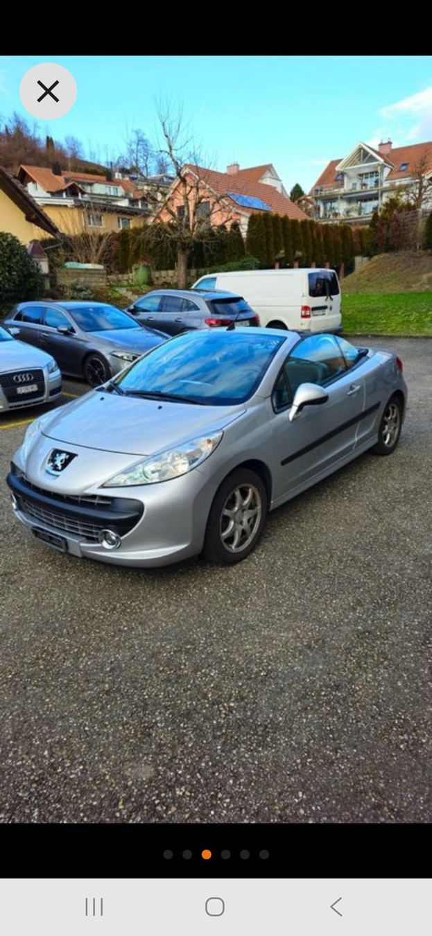 Peugeot Automobili: Peugeot 206 CC Defekt ab 1.- – Usato da Regensdorf venduto da carlostt
