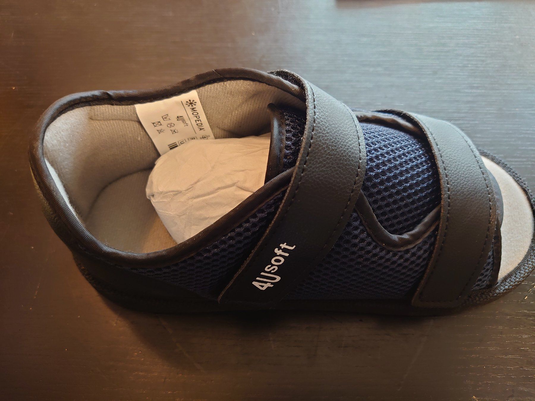 Scarpe da uomo: Mopedia 4Usoft eine orthopädische Sandale 2 Gr. 39-40 – Nuovo e nell'imballaggio originale da Hindelbank venduto da Rulefri