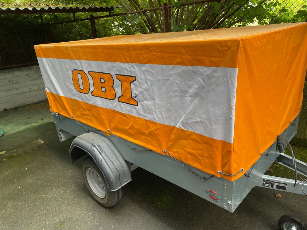 Stema Anhänger mit Obi Plane 750 kg Kaufen auf Ricardo