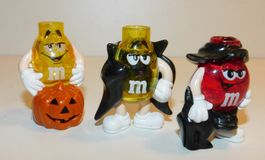 Neue Fundschätze M&M's Halloween Figuren kl Figuren 3 Stk