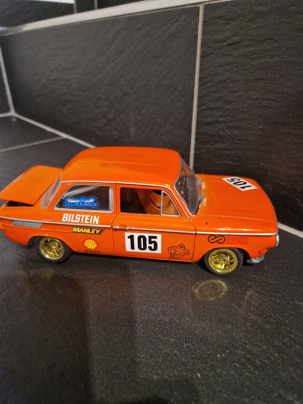 NSU Modellini d'auto: Modellauto NSU TT orange Rennversion Grösse ca 20 cm – Usato da Mörigen venduto da Clio111 4