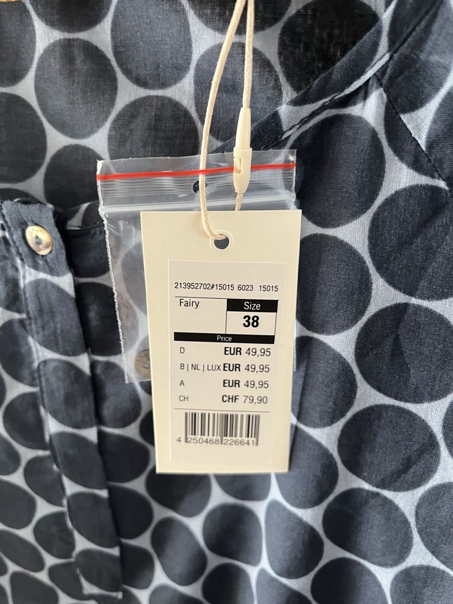 Opus Camicette: Neue Opus Baumwolle Bluse mit Etikette – Nuovo e nell'imballaggio originale da Wettingen venduto da epe_9vbf 2