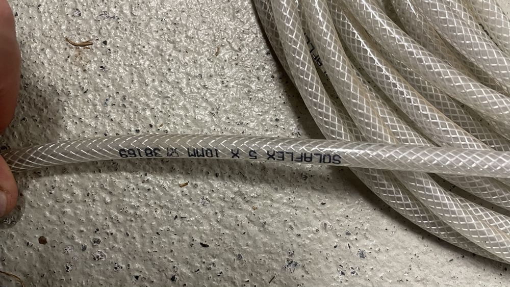 Solaflex Gewebeschlauch 5 x 10 mm transparent (Gebraucht) in Benken SG ...