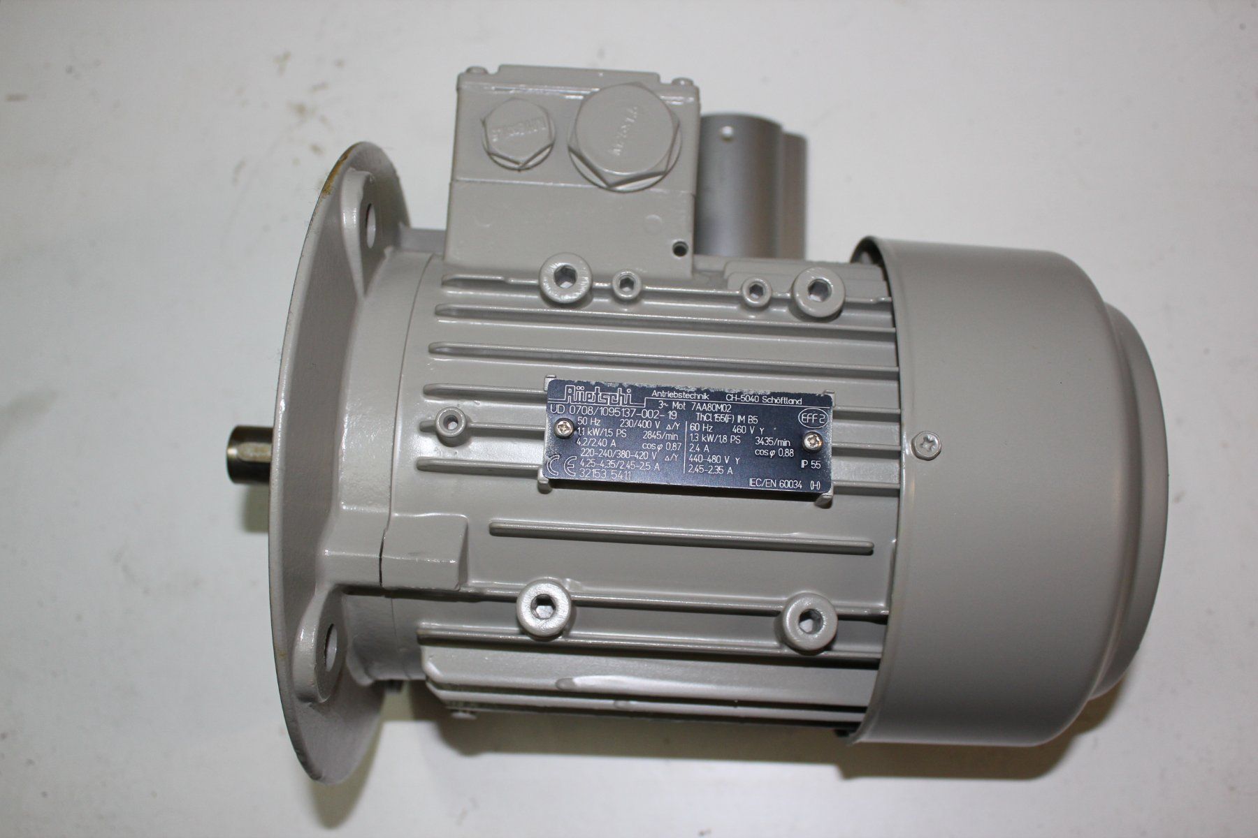 Moteurs: Flaschmotor Rüetschi Typ 80Mo2B14 – Neuf (Voir description) à Reinach AG par hispo