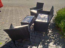 Garten-Lounge, Garten-Stüle Rattanpolyester