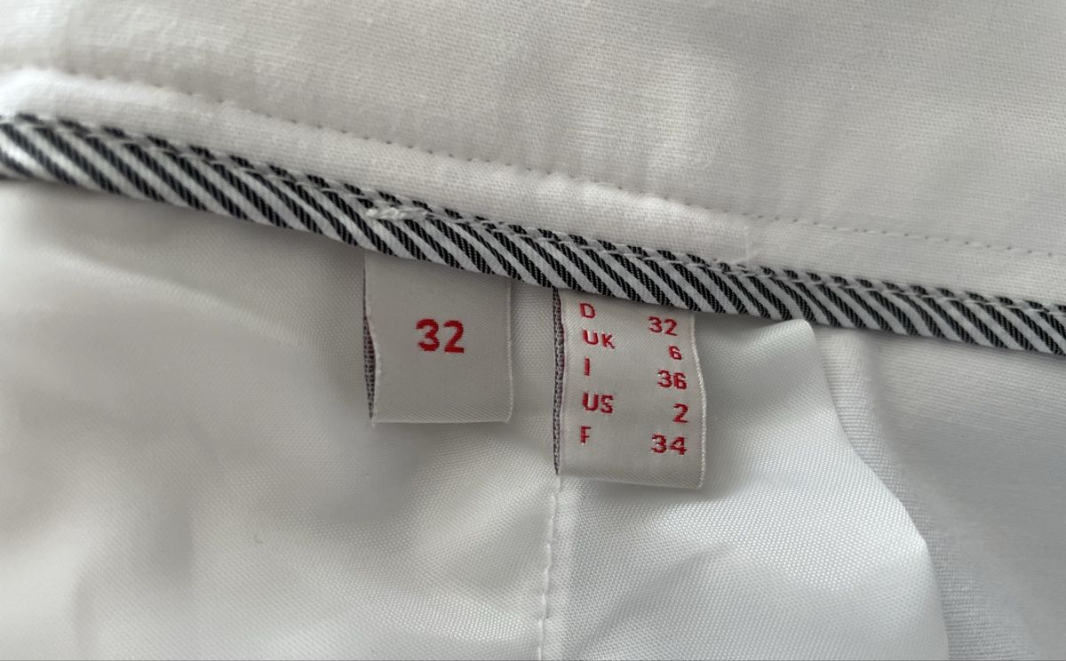 Esprit Pantaloni: Esprit Hose weiss einmal getragen – Nuovo (secondo la descrizione) da Ipsach venduto da takacseni 2