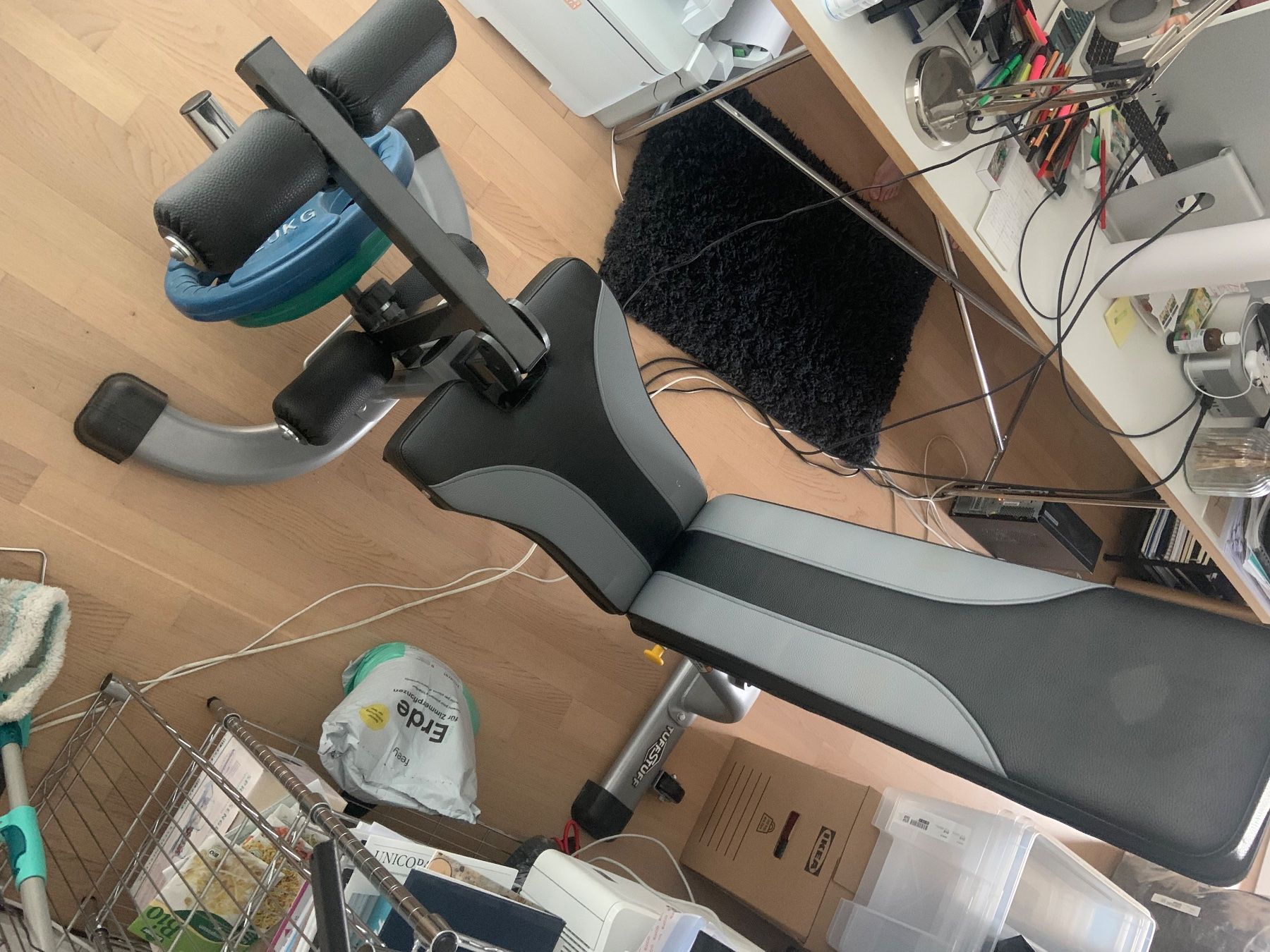 Hometrainer: Hantelbank gebraucht – Gebraucht aus Allschwil von Mauricee_D