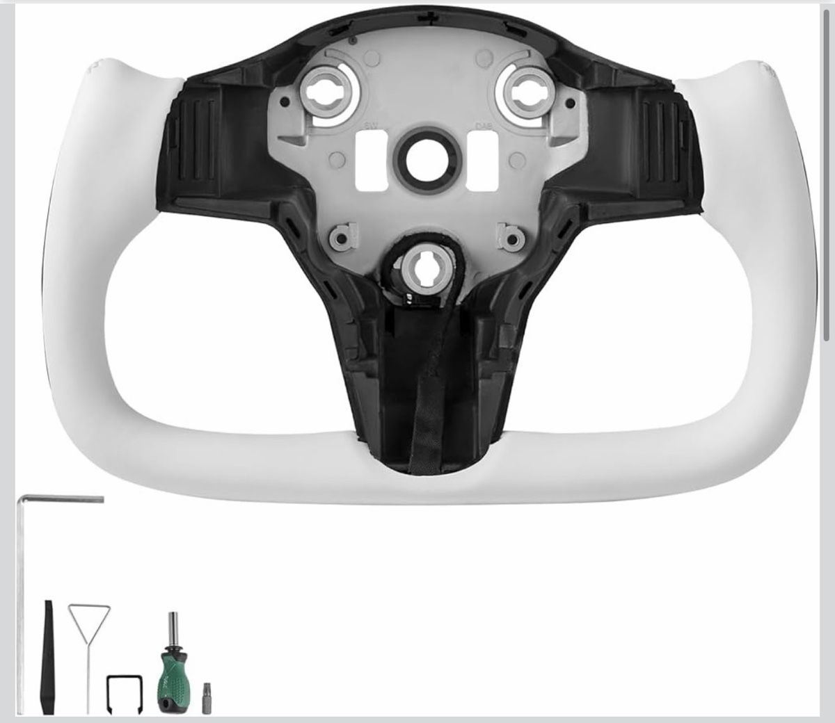 Tesla Tutti pezzi di ricambio auto: Tesla Model 3 Yoke Lenkrad – Nuovo (secondo la descrizione) da Zürich venduto da joel.m4.f83