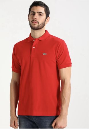 Polo Lacoste Homme Rouge – Taille S (2)