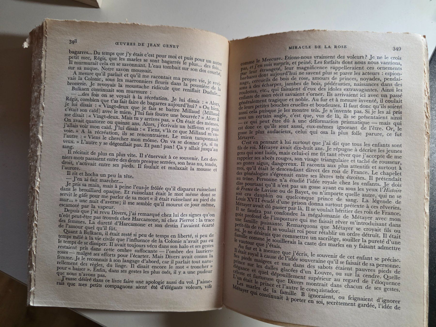 Bücher: Jean Genet - Oeuvres Complète - Notre Dame - 1951 – Gebraucht aus Walterswil BE von Lonitti 5