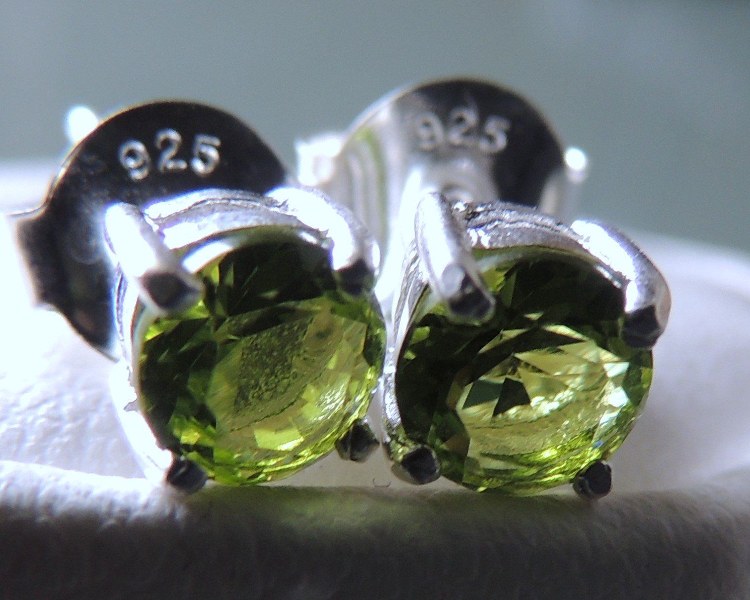 Orecchini pendenti & Orecchini a lobo: Silber 925 Ohrstecker mit Zirkonia 5 mm – Nuovo e nell'imballaggio originale da Waldenburg venduto da schaller707 4