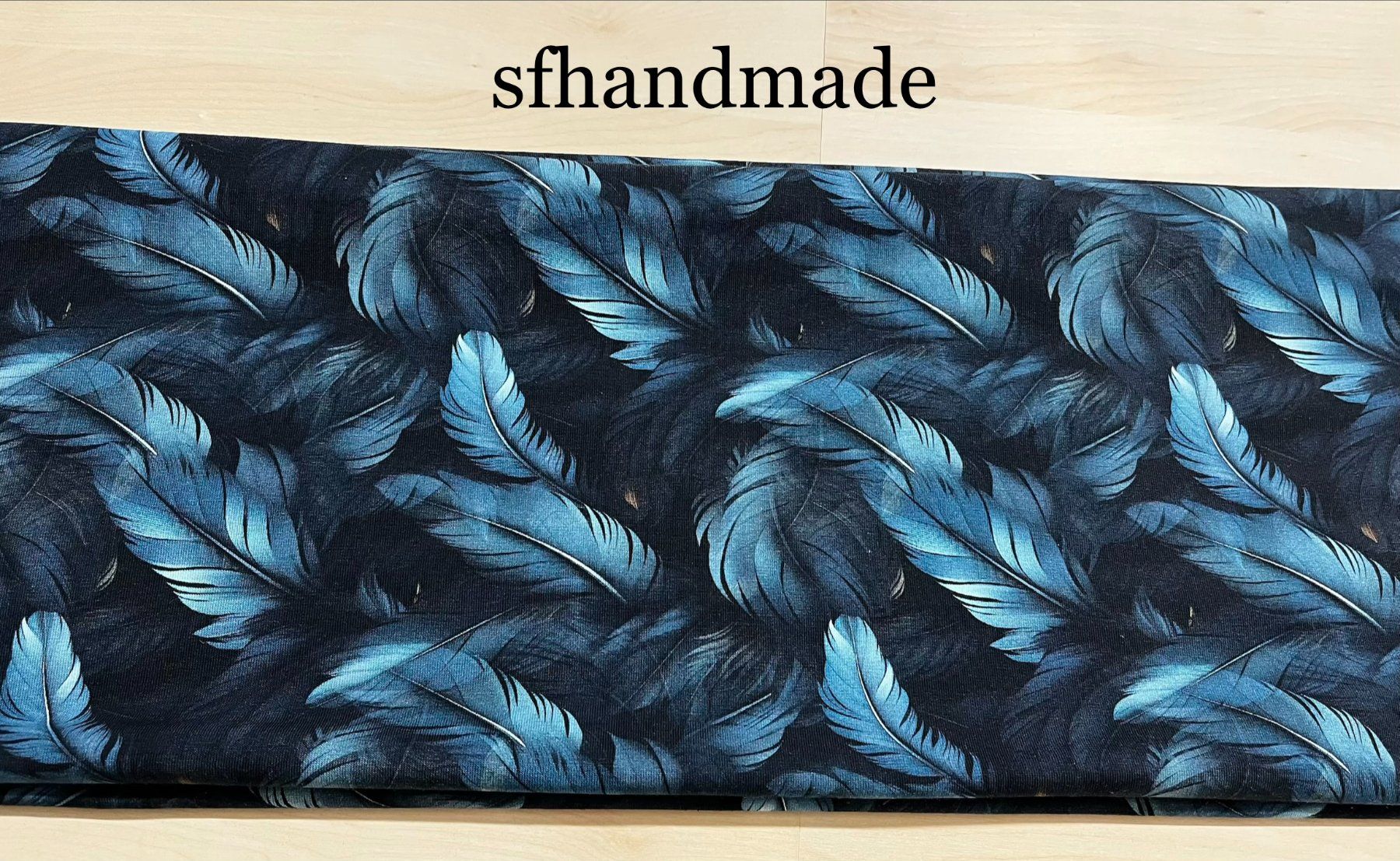 Foulards & écharpes: *Feder-Flow* Loopschal- sfhandmade – Neuf (Voir description) à Baar par sfhandmade 1