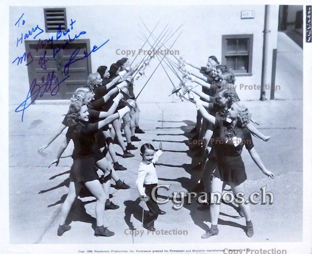 Autografi: Billy Lee (1929-1989) Kinderstar - Autogramm – Usato da Dietikon venduto da cyranos.ch