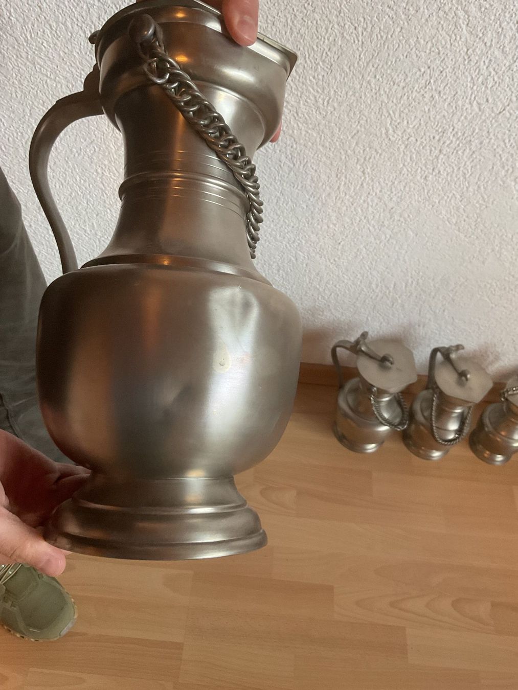 Tutte le decorazioni: 19-teiliges Walliserkannen Set – Usato da Solothurn venduto da huesi78 6