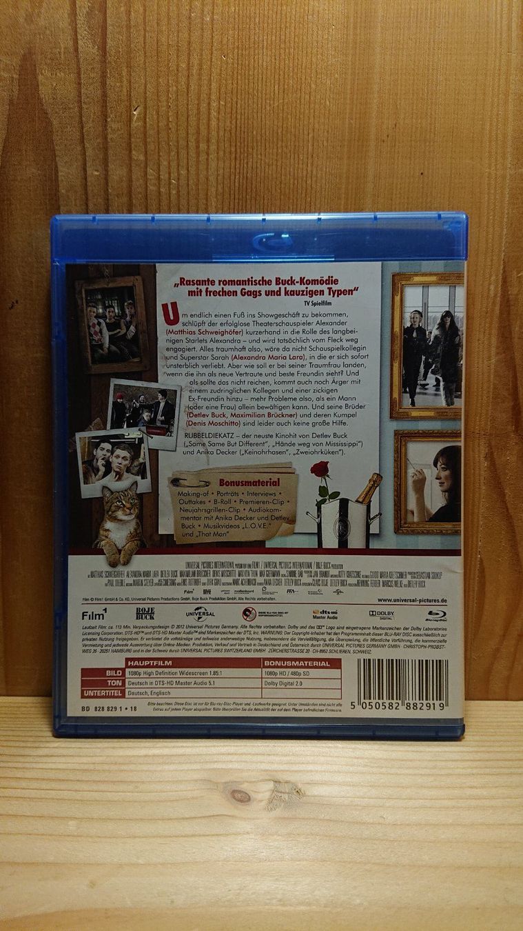 Tutti i DVDs: RUBBEL DIE KATZ Blu-Ray mit Matthias Schweighöfer – Usato da Wilderswil venduto da Exebub 1