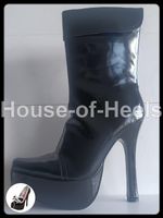 Bottines Reflection Shoes Angela 42 talon 15cm plateau 5cm v
