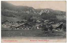 Hohfluh, Brünigroute, Lichtbild, gelaufen 1909