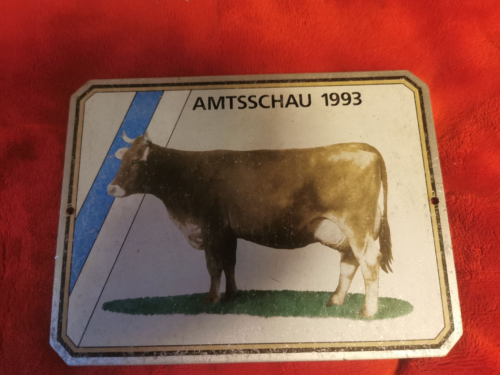 Insegne: 5 Verschiedene Blechschilder – Usato da Mellingen venduto da fra_g7y8 2