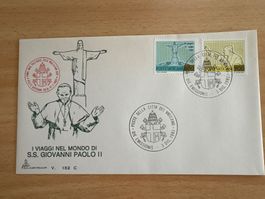 Vatikan Briefmarke, Papst Johannes Paul II, 1981, Top!