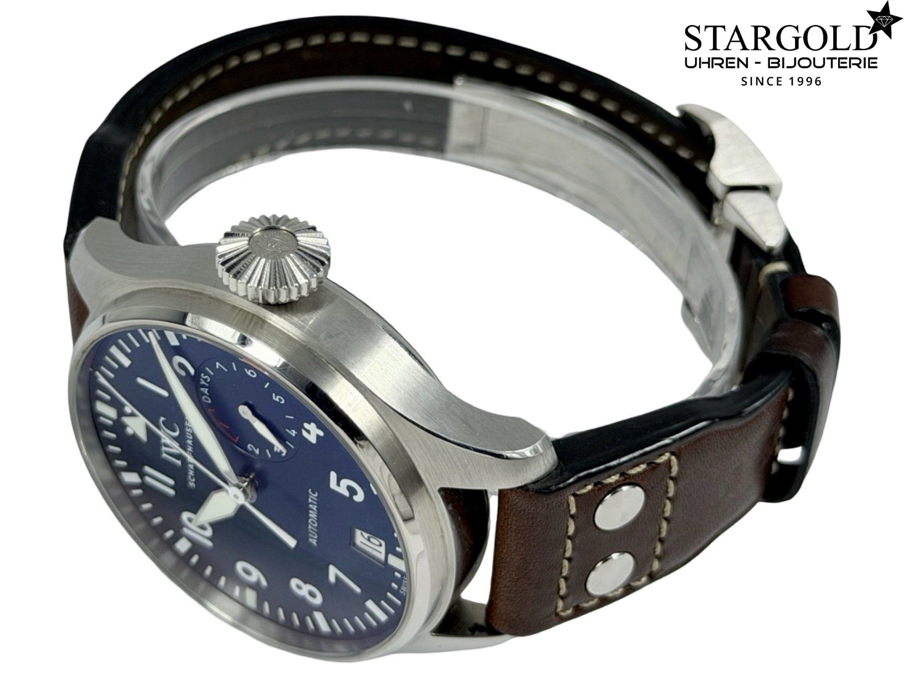 IWC Uhren: IWC Fliegeruhr Big Pilot - IW501002 – Gebraucht aus Zürich von Stargold-Uhren 5