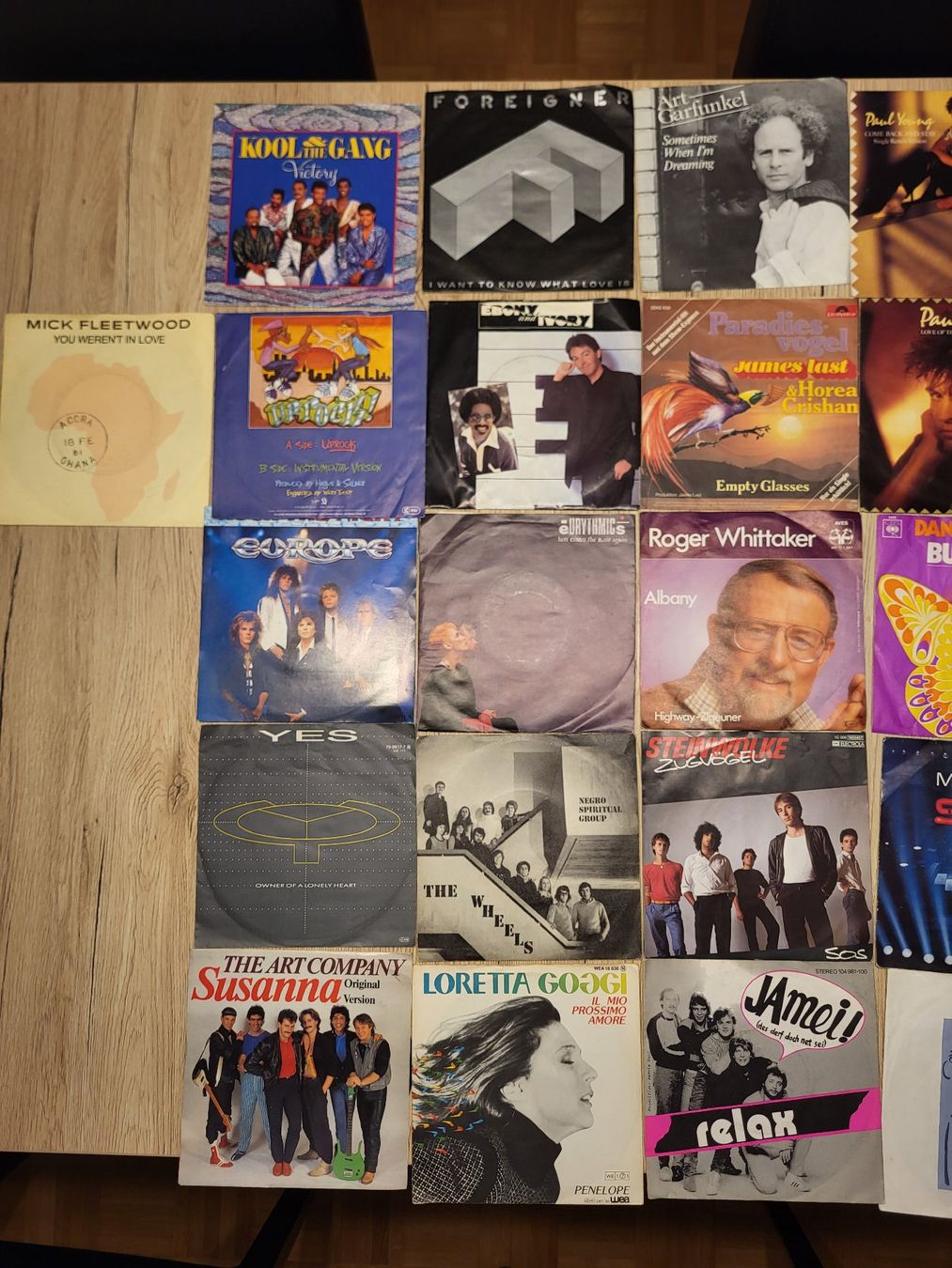 Dischi in vinile: Schallplattensammlung 31X Singels – Usato da Muttenz venduto da liuztre 1