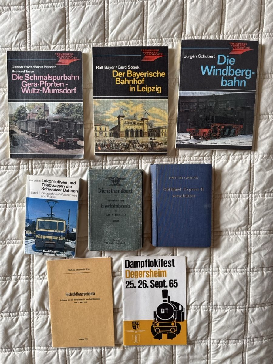 Bücher: Eisenbahn-Buchpaket – Gebraucht aus Eschenz von Belladog