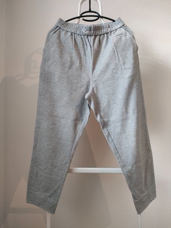 Bequeme gerade Jogginghose grau