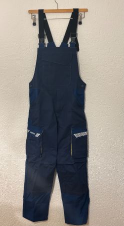 Uvex Metal Pro 8972 Herren-Arbeitshose - Blau-Gelbe S(40/42)