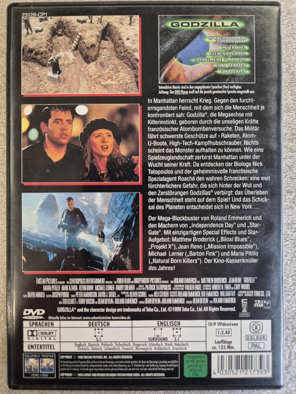 Tous les DVDs: Gozilla DVD – D'occasion à Lindau par Hammy0740 1
