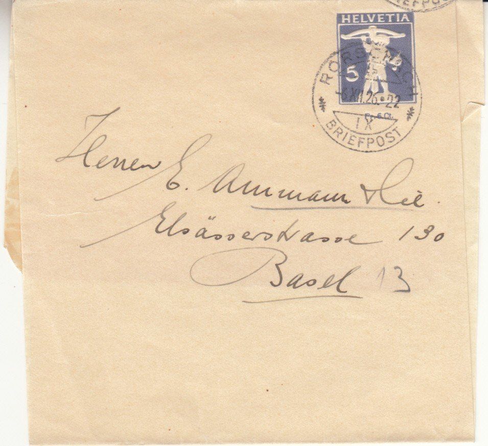 Alle Briefmarken: SGK SB 047 Rorschach - Basel – Gebraucht aus Bürglen TG von StampGraf