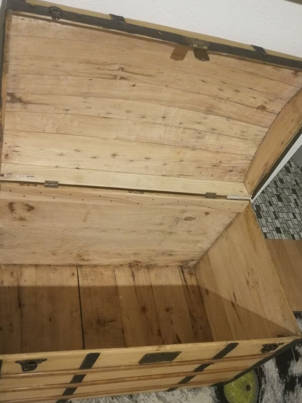 Cassapanche: Coffre malle bahut 85x50x68cm restauré – Usato da Portalban venduto da Deuxieme-vie 4