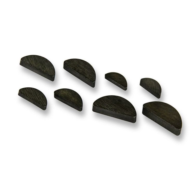 80-tlg. Scheibenfeder Sortiment - Federkeile 3-6mm Für Schwungrad Und Riemenscheiben