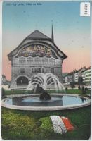 Le Locle - Hotel de Ville - Litho