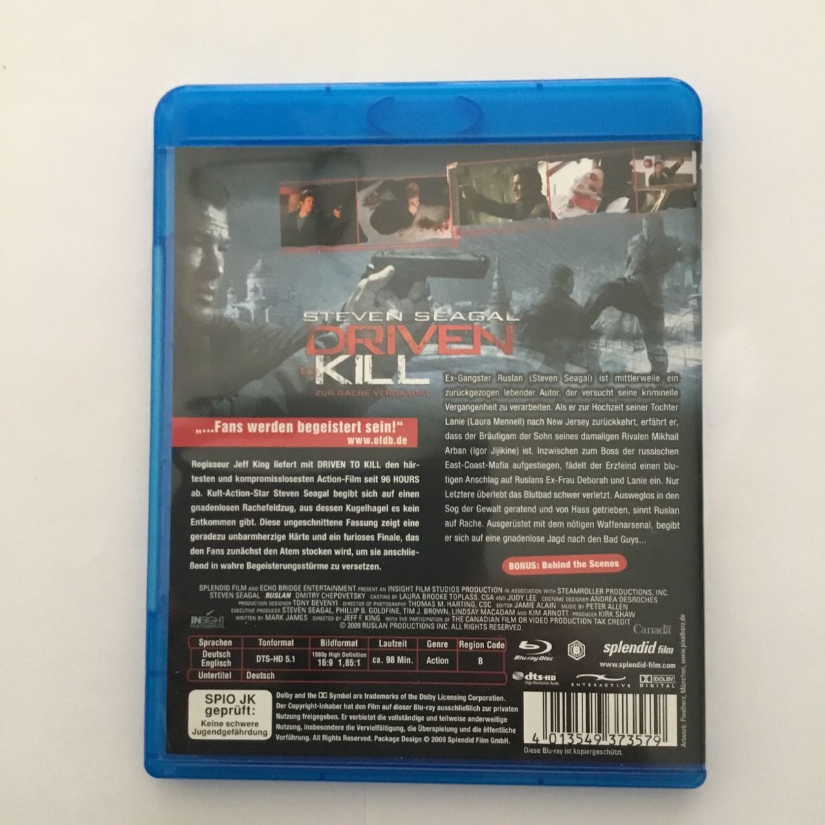 Tutti i DVDs: Driven To Kill Zur Rache Verdammt Blu Ray – Nuovo (secondo la descrizione) da Blauen venduto da berlingo65 1