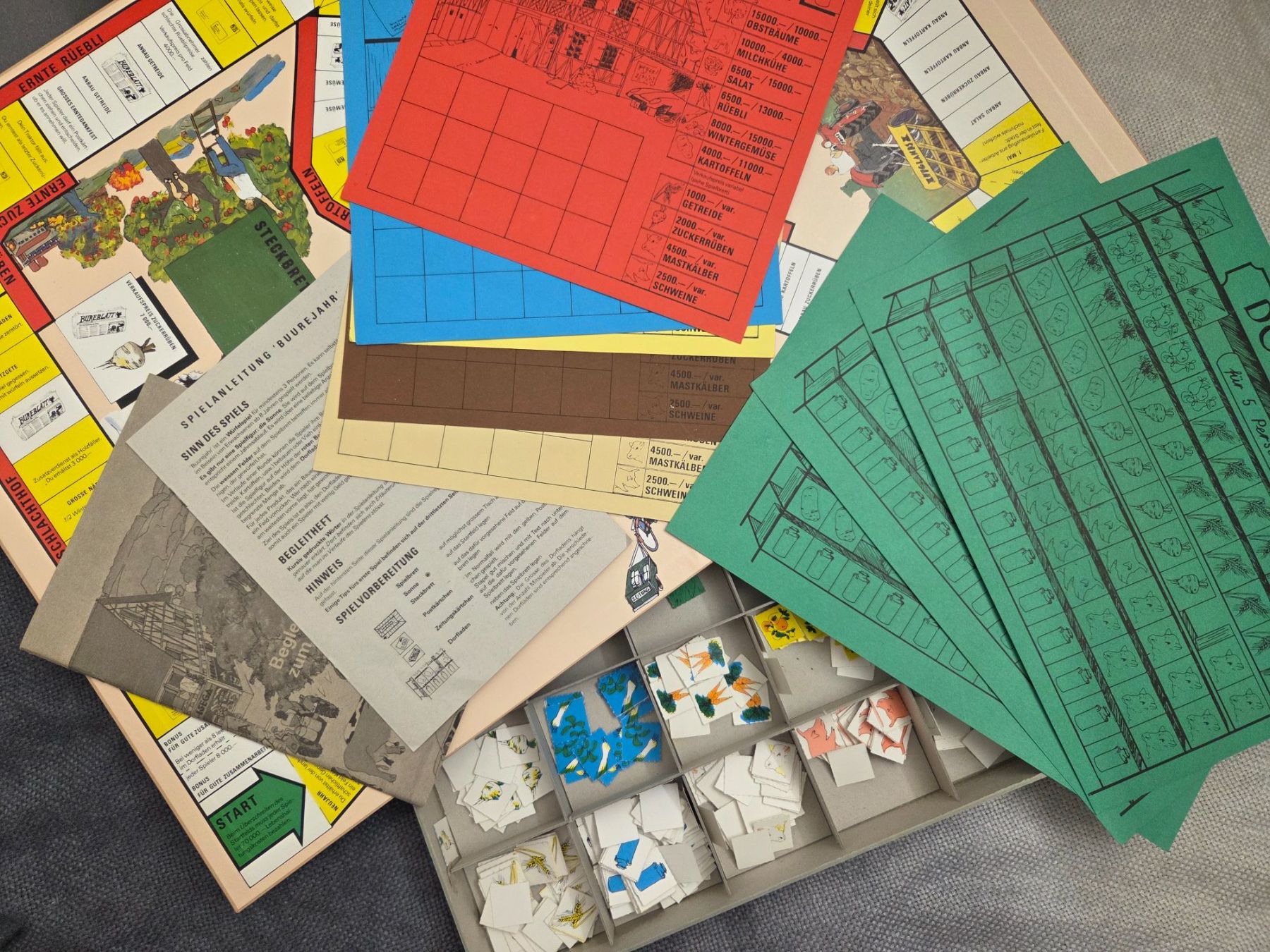 Giochi: Brettspiel Buurejahr 80er – Usato da Hinterkappelen venduto da nianguya 1