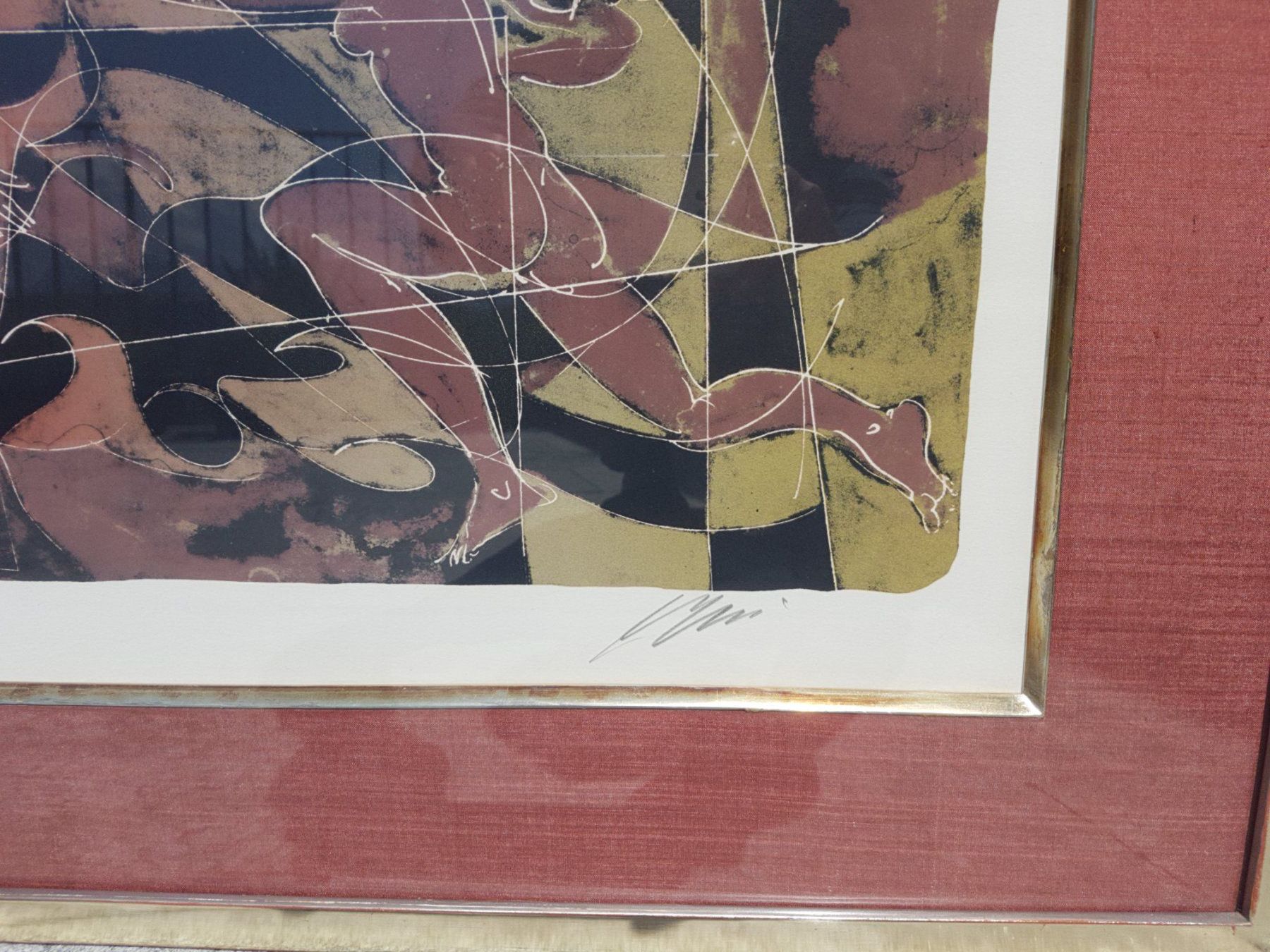 Grafiken & Lithographien: Originallithografie von Hans Erni – Gebraucht aus Schmerikon von Oxbow 1