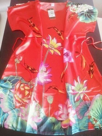 Belle Robe d'été en Soie, Taille 36 à 42