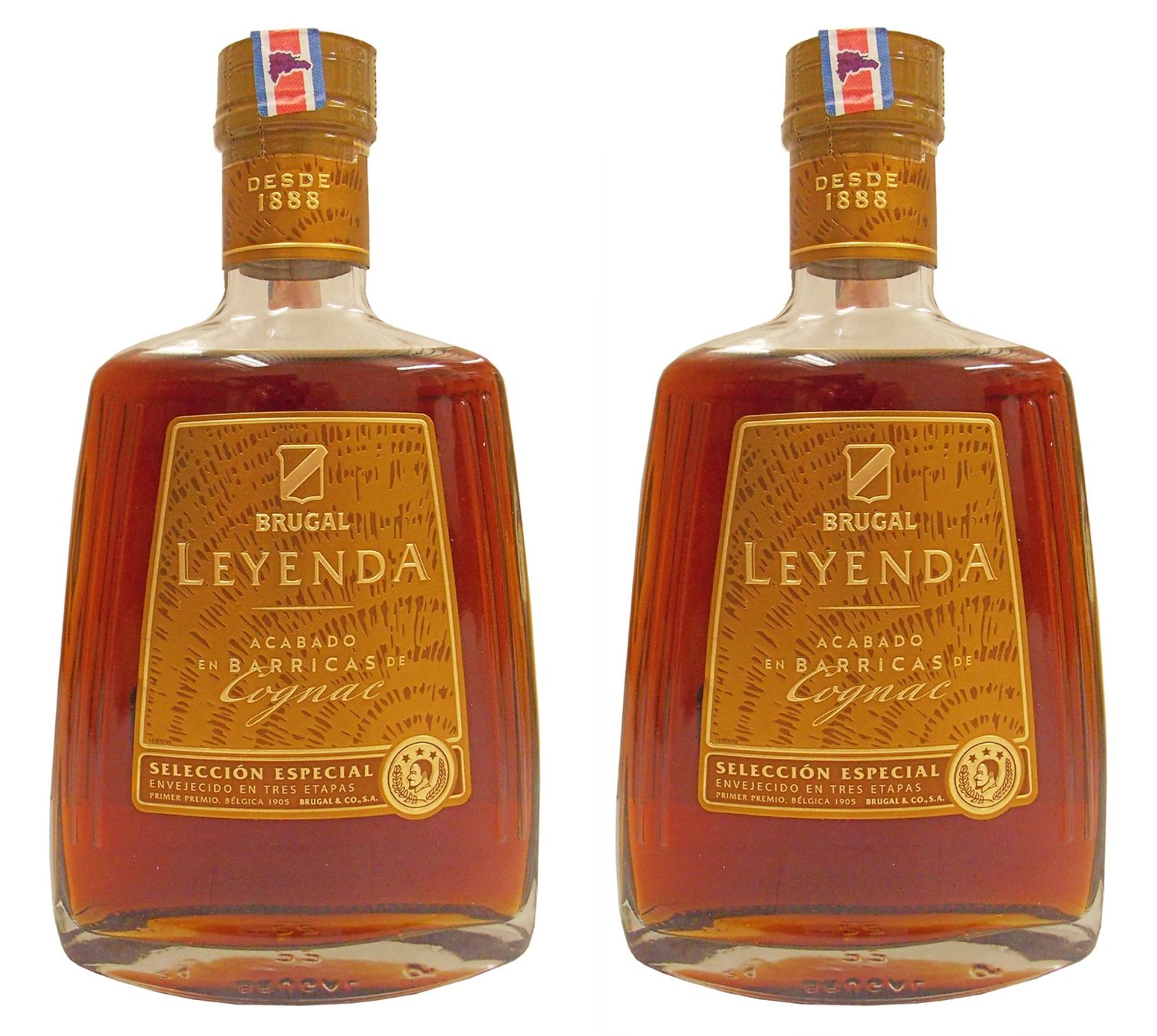 Brugal Bevande alcoliche: Ron Brugal Leyenda Cognac 38% Alk. - 700ml – Nuovo e nell'imballaggio originale da Horn venduto da lookatitgood 1
