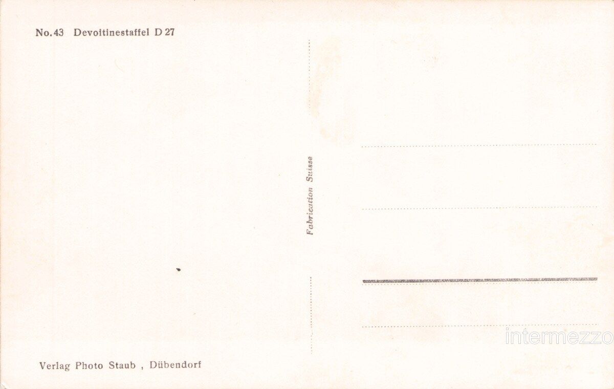 Cartes postales: Flugzeug // Dewoitine Devoitine Staffel D 27 Luft – D'occasion à Basel par intermezzo12 1