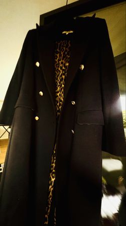 Roberto Cavalli Mantel dunkelblau neuwertig
