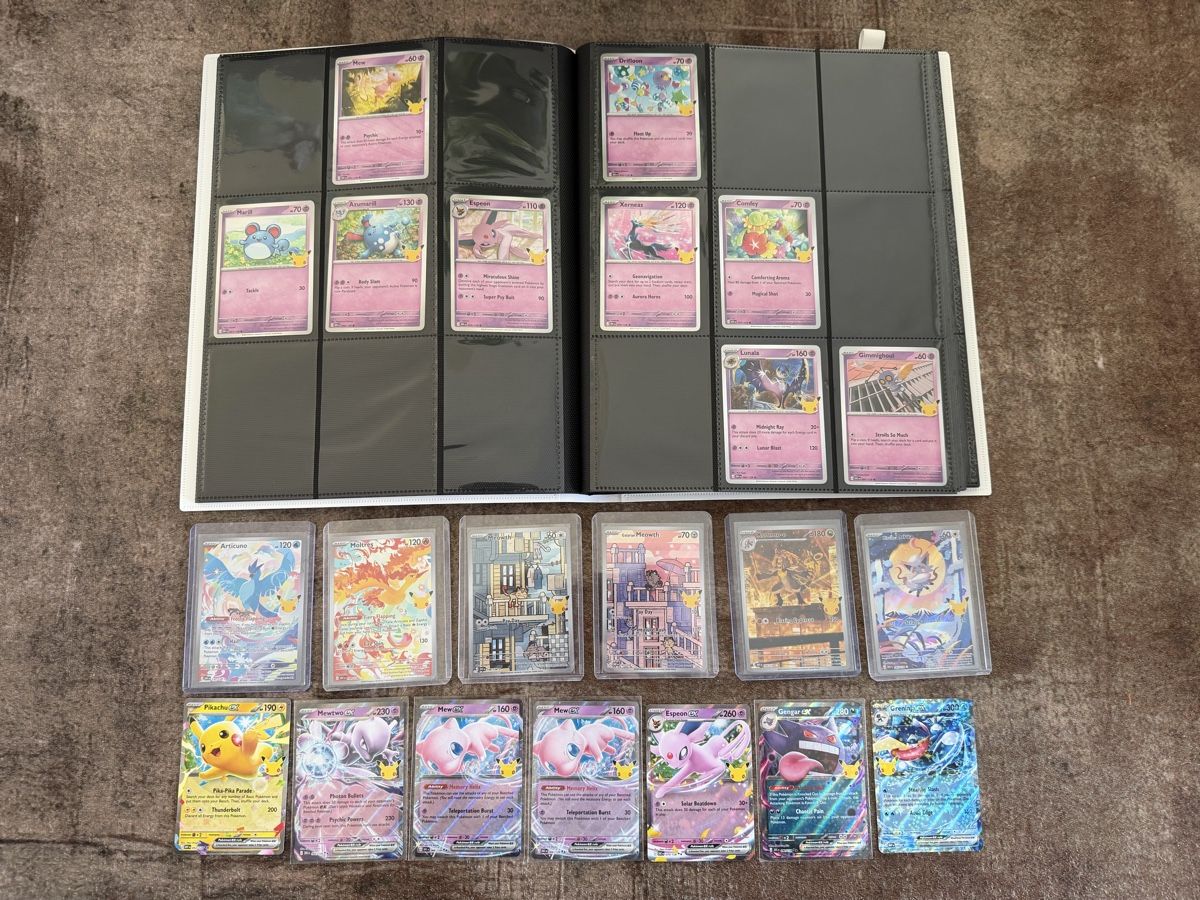 Pokémon Carte collezionabili: Binder 30th Pokemon + partial set + pulls – Nuovo (secondo la descrizione) da Pazzallo venduto da Schif_16 4