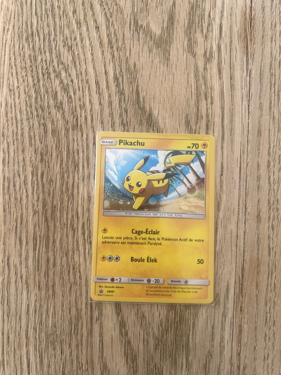 Cartoline: Carte Pokémon Pikachu Promo FR – Usato da Echallens venduto da zor_xdq5